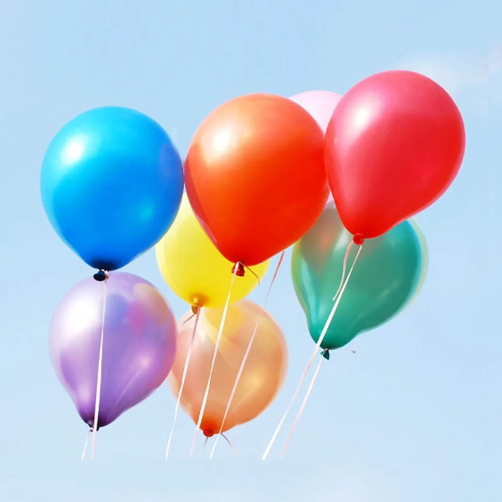 100 шт. латексные шары уплотненные надувные для дня рождения свадьбы вечеринки