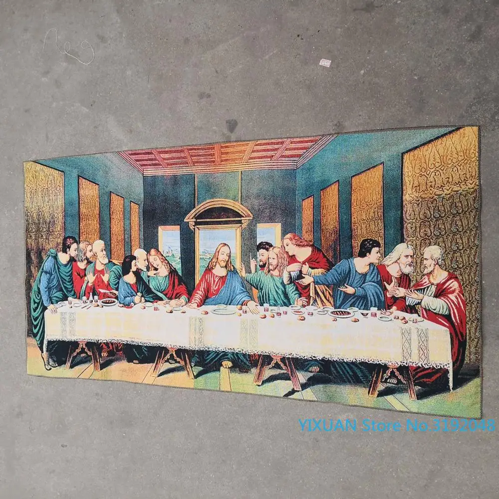 Последний Ужин икография апостолы Двенадцати апостолов гобелен танка Золотая