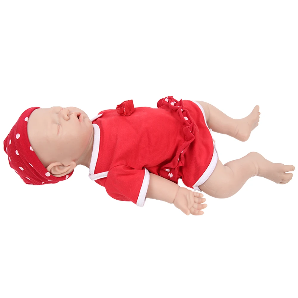 Фото IVITA WG1528 16.92 дюйма 2500 г 100% силиконовая кукла-реборн с полным телом, реалистичная мягкая кукла-реборн с одеждой для детей, игрушка №3