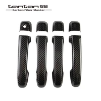 door handle covers tantan carbon fiber parts applicable for toyota pradoland cruiser lc200 exterior accessories stickers