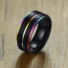 Новинка 2021, винтажные радужные обручальные кольца LETAPI в стиле панк, кольца из нержавеющей стали высокого качества, кольца для геев, лесбиянок, кольца для мужчин, оптовая продажа