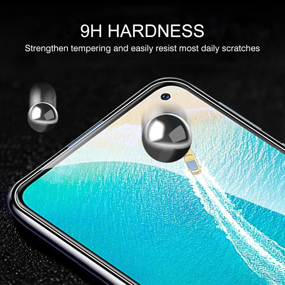 

3Pcs Tempered Protector Glass For Vivo V19 Neo Protective Safety On VIVO v 19 19neo 6.44" V19Neo Clear Phone Screen Cover Film