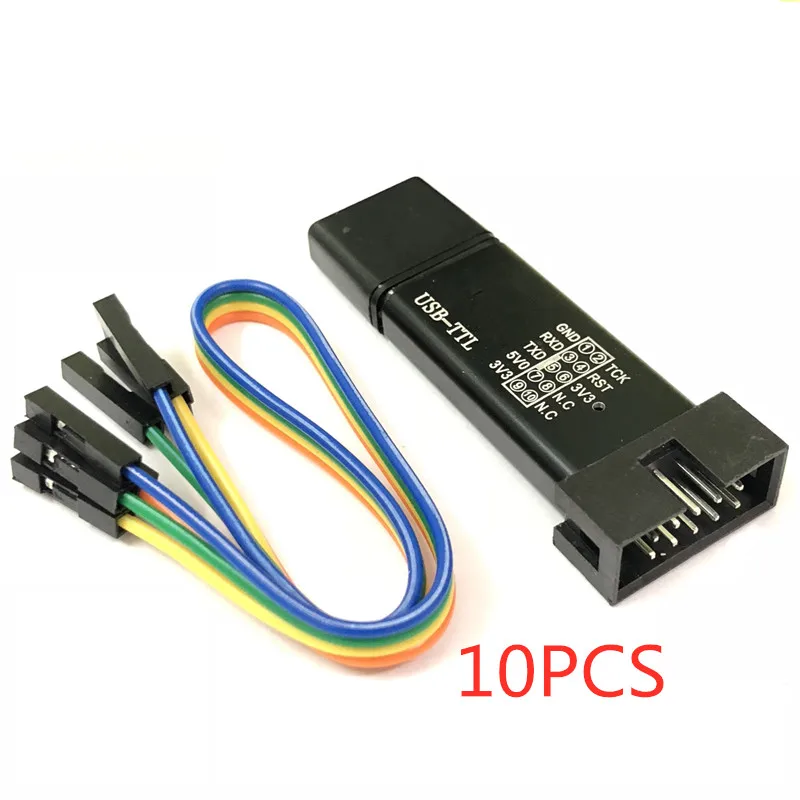 Новинка 100% 10 шт. STC MCU автоматическое скачивание линейное устройство USB для TTL