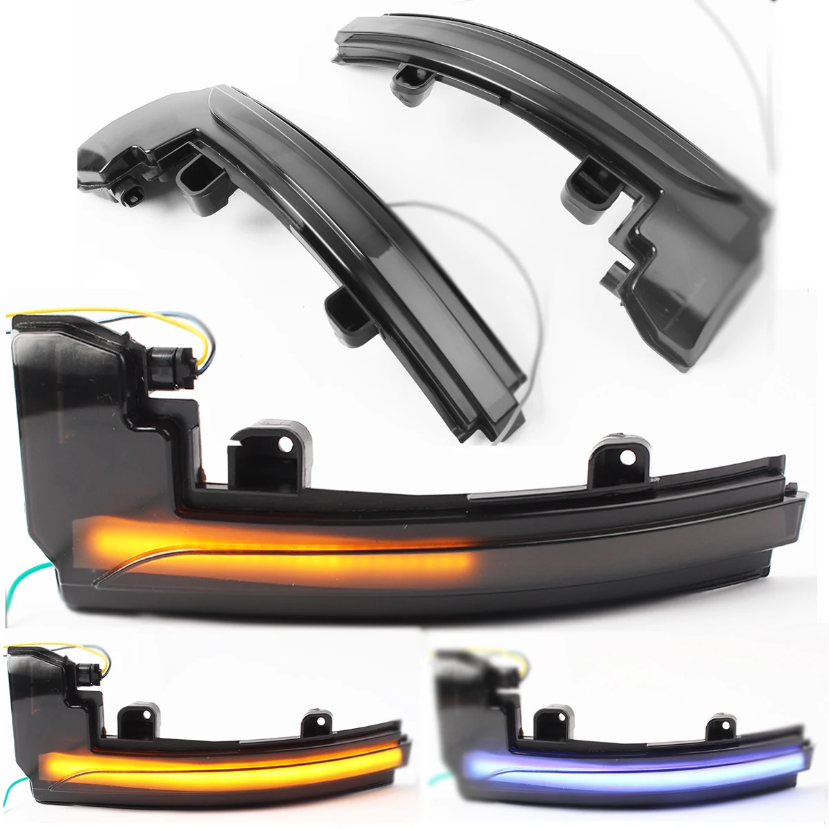 

Dynamic LED Door Turn Signal Light Mirror Indicator Lamp Blinker For Land Rover Discovery MK IV V Range Rover MK IV Sport L494