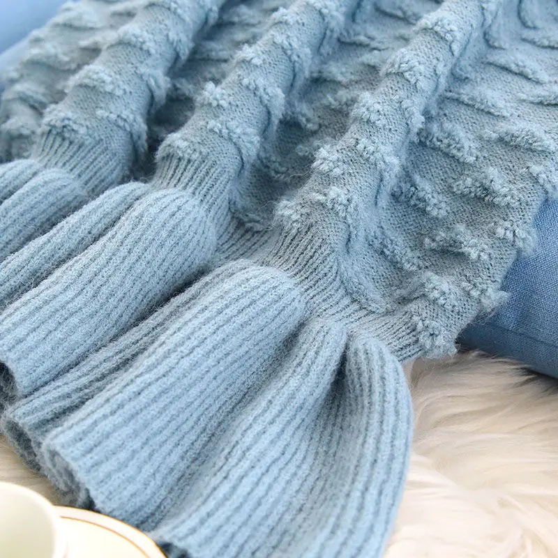 

Autumn And Winter Women's Sweaters Fashion 2020 2021 Ruffled Fishtail Women's Oversized Sweater Lazy bottoming knitted dress