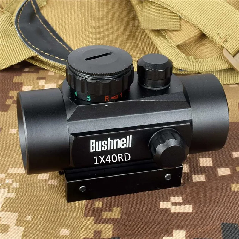 Голографический прицел 1x40 для страйкбола оптический с красной и зеленой точкой 11
