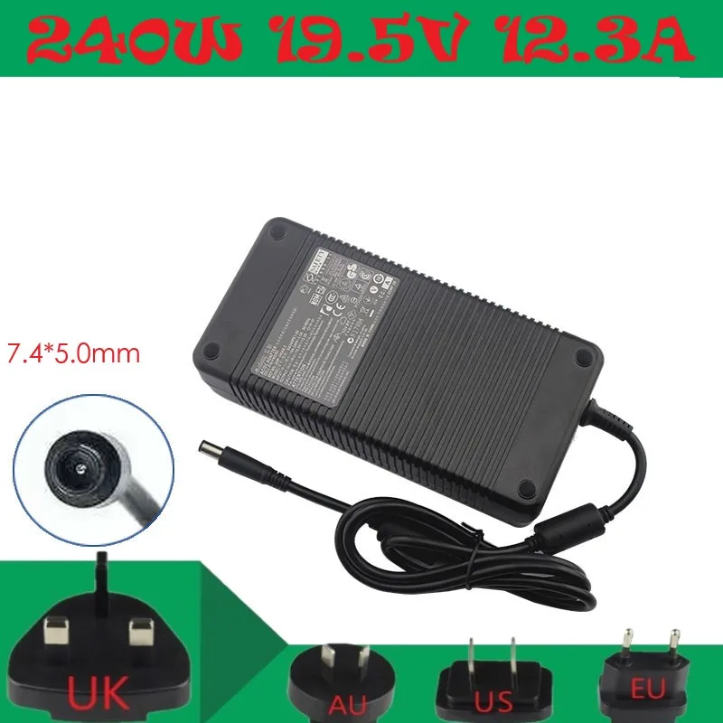 Новый 240W 19 5 V 12.3A PA 9E AC DC Питание ноутбук адаптер переменного тока Зарядное