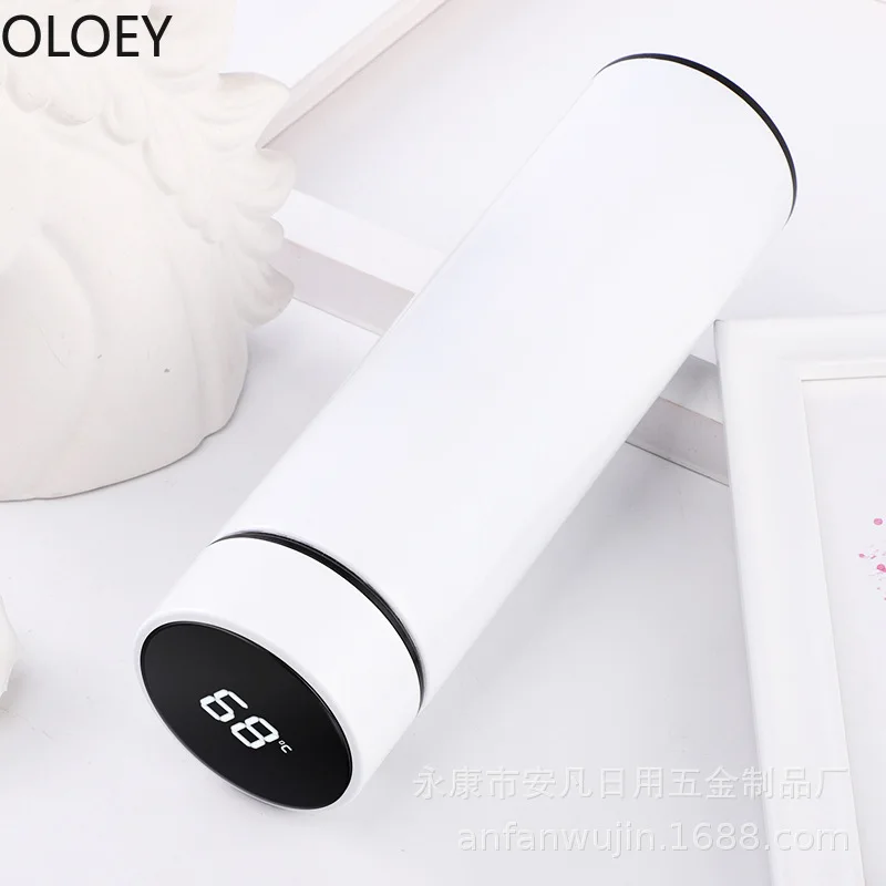 Термос из светодиодный стали с изолированной чашкой и индикатором температуры |