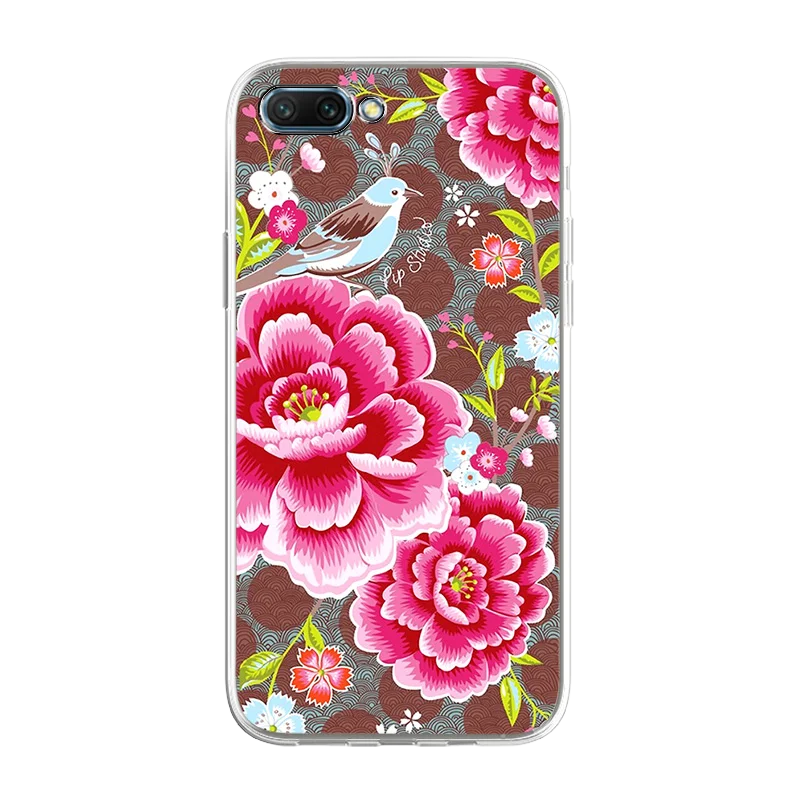 

Gold and blue Butterfly print Huawei Phone Case Hnonr 8X 8A C 9 9Lite 9A 9C Is Suitable for Mate10 10Lite 10pro TPU Back Covers