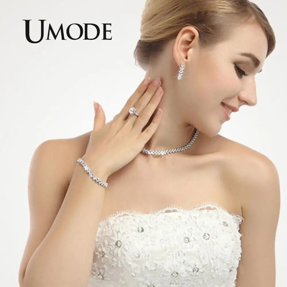 Umode дизайн от римского AAA + цирконий камни проложили серьги UE0040 | Украшения и