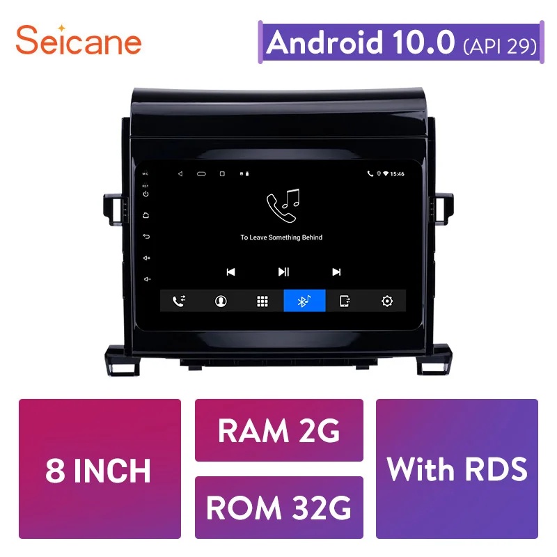 Seicane Android 10 0 четырехъядерный GPS Navi для 2008-2014 Toyota ALPHARD/Vellfire ANH20 8-дюймовый