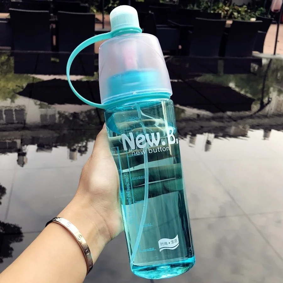 Прозрачная бутылка для воды креативная индивидуальная езды на велосипеде