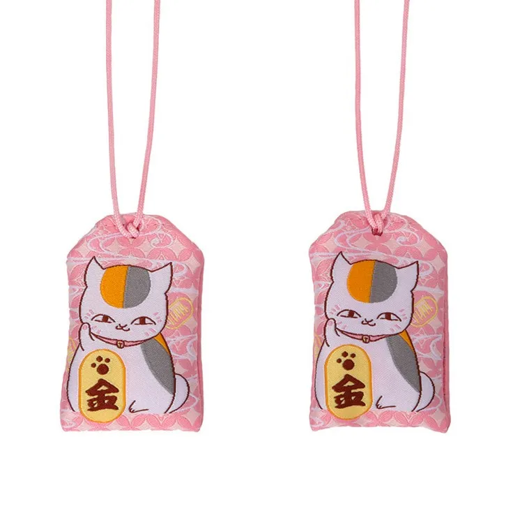 1 шт. Kawaii традиционный Omamori Natsume Yuujinchou Любовь Удача защита от ДТП Здоровый кулон