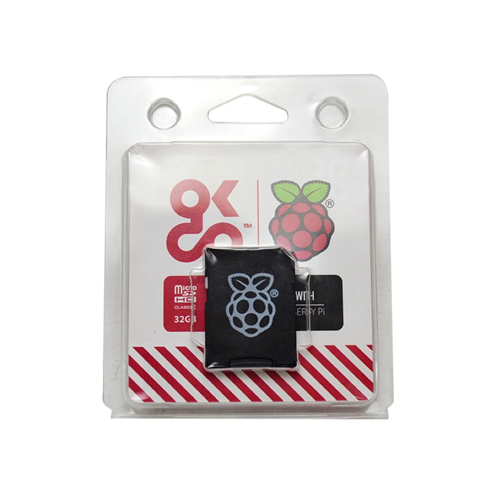 Raspberry Pi 4b официальная Оригинальная карта памяти SD TF 32G включает NOOBS 32 битную