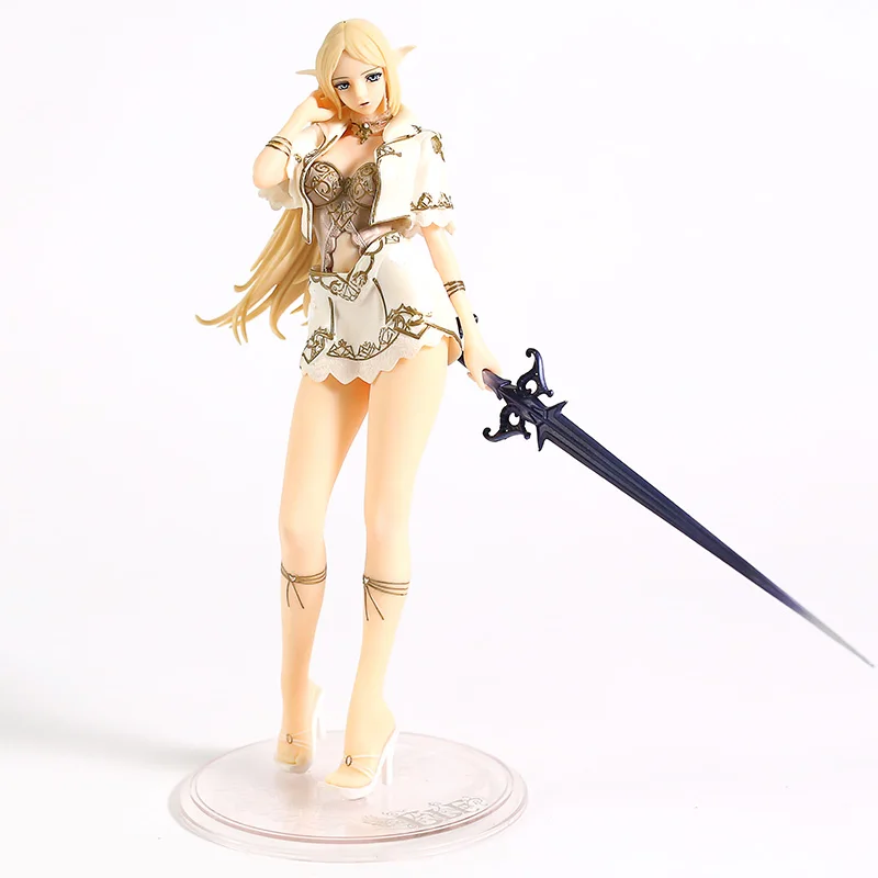 Lineage 2 эльф ПВХ фигурка Коллекционная модель игрушки Brinquedos фигурка