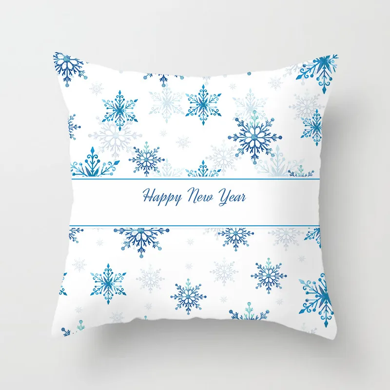 PC04374 Fuwatacchi Олень Дерево подушки Чехол зимний стиль рождественский Чехол на подушку наволочка Снежный бросок декоративные подушки украшения для дома для дивана автомобиля - Цвет: PC04374