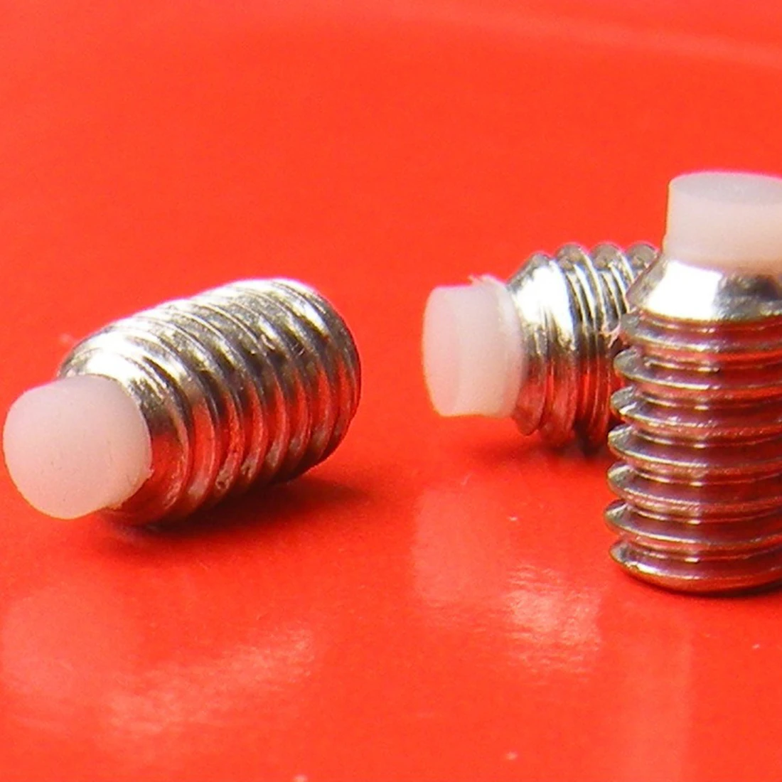 10Pcs M5 Polyacetal Non-slip Rubber Head Stop Screw Stainless Steel Allen Headless Hexa Socket Bolts Buffering M5*8 Screws Set - купить по