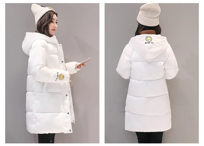 AYUNSUE зимняя куртка женская парка Kawaii длинное пальто Женская Корейская парка милые женские s куртки Abrigos Mujer Invierno 803 YY1495