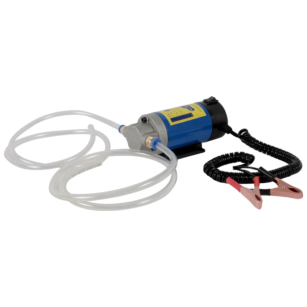 

12V 100W Fuel Pump Portable Electric Oil Transfer Extractor Fluid Suction Pump Siphon Tool Car Engine Oil Pump for Car Motorbike