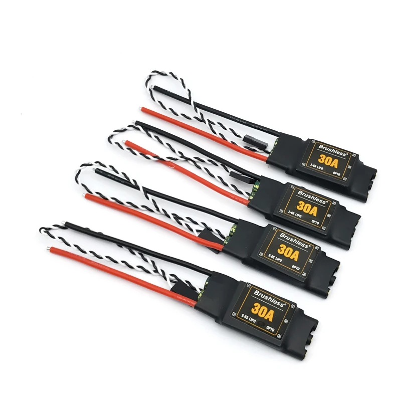 4 шт. Новый XXD 30A 2-6S бесщеточный ESC OPTO для fpv racing F450 F550 вертолет двигатель