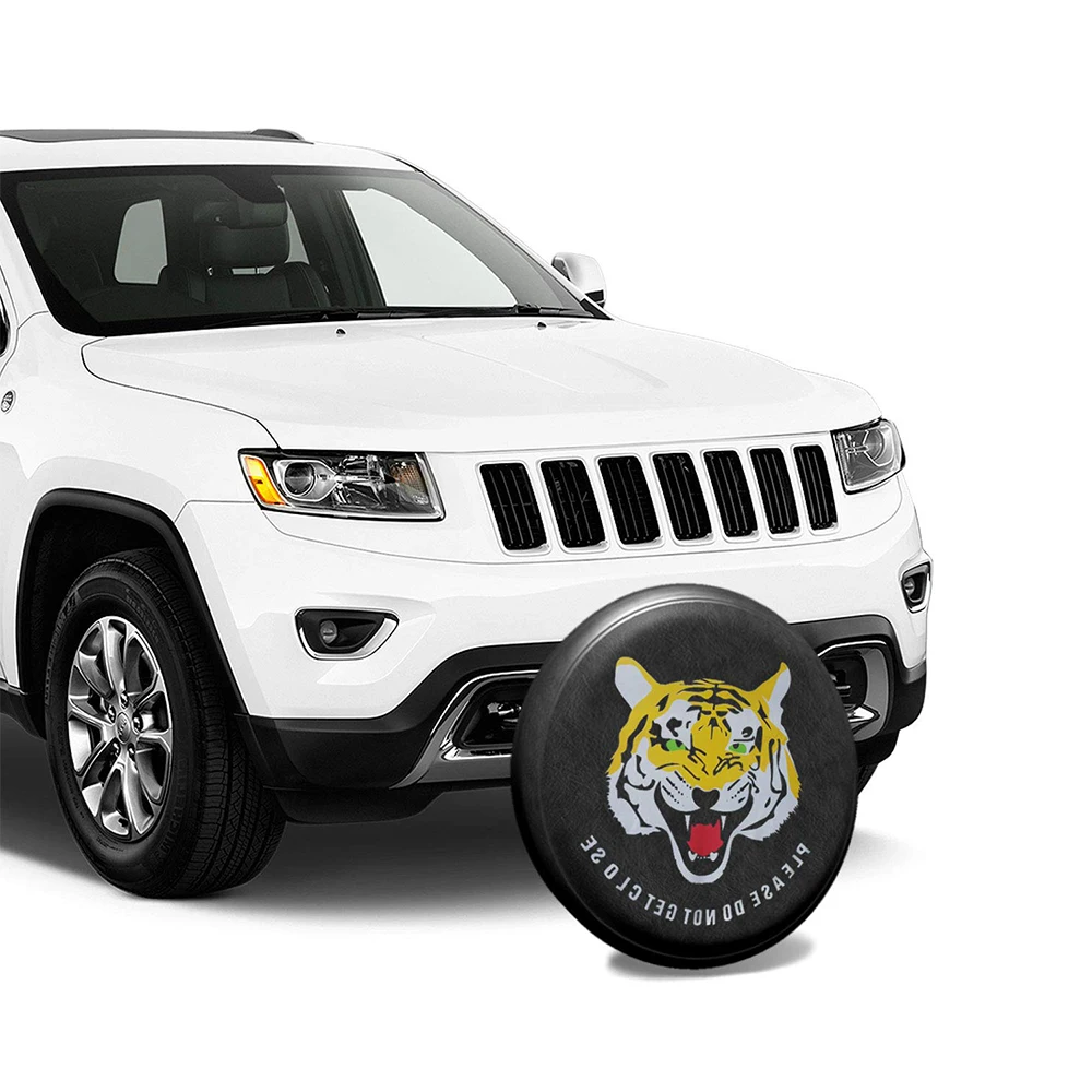 Кожаный чехол из ПВХ для запасных шин защитный 14 15 16 17 дюймов Ford Hummer H3 H2 H1 Suzuki Jimny