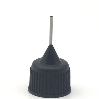 Black 50 шт., 3 мл, 5 мл, 10 мл, 15 мл, 20 мл, 30 мл, 50 мл, 60 мл, 100 мл, 120 мл, игольчатая бутылка для вейпа, пластиковый флакон-капельница с металлическими наконечниками - Цвет: Black