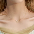 Модное креативное ожерелье в виде бабочки с цирконием и кристаллами, подвески, ожерелья для женщин, ювелирные аксессуары