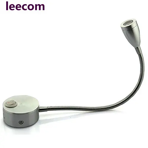 1 шт./лот: Rosenice 360 градусов гибкий светодиодный настенный светильник Led лампа для