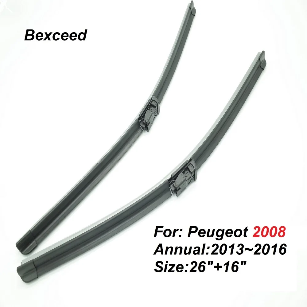 Плоская щетка стеклоочистителя для Peugeot 2008 Высококачественная автомобилей 26