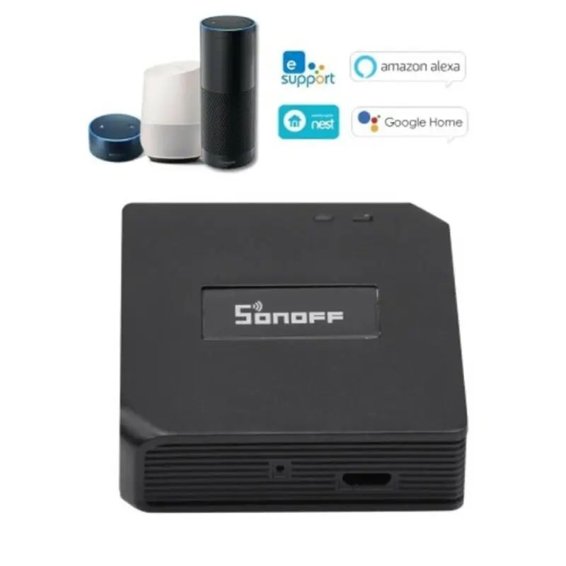 SONOFF RF мост шлюз WiFi беспроводной переключатель умный пульт дистанционного