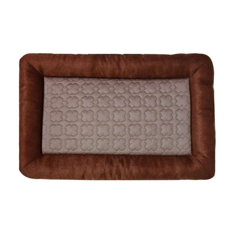 Ice Silk животное самостоятельно охлаждающий коврик для домашних животных кровать