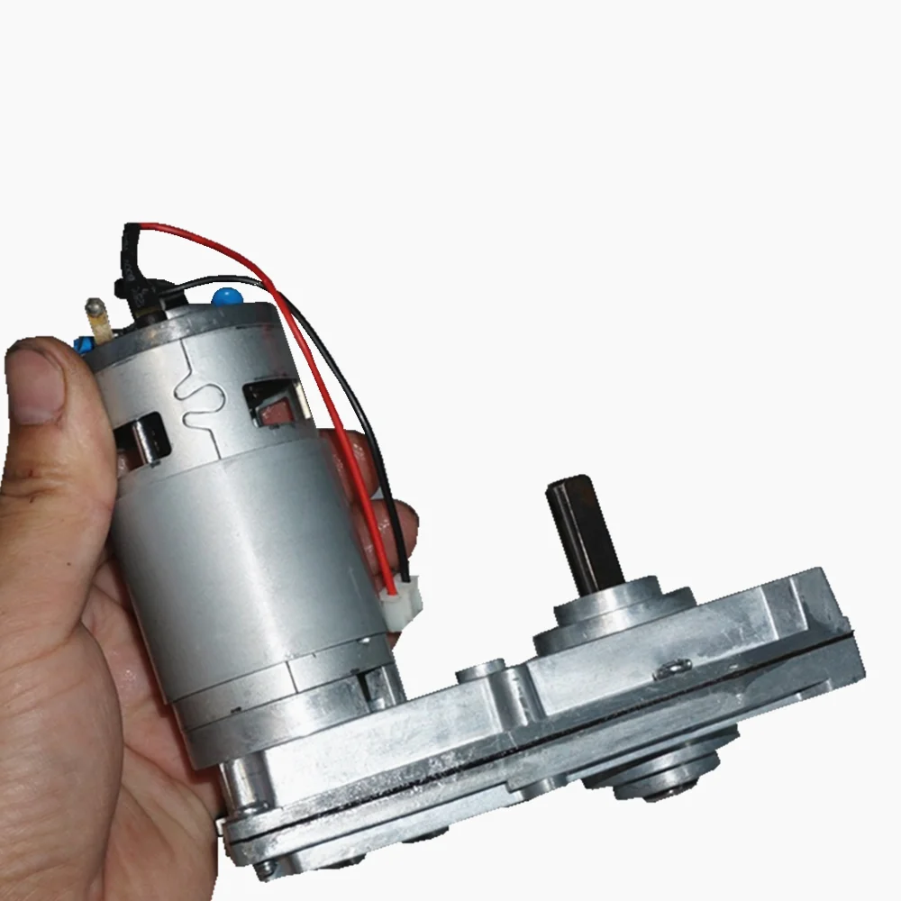7Z шрифт высокий крутящий момент DC мотор редуктор 12V24V30V низкая скорость вперед и
