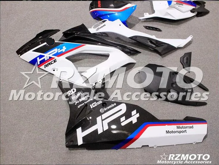 ABS мотоцикл обтекатель комплект для S1000RR- кузов из углеродного волокна узор водной передачи печати ACEKITS Магазин № 0122