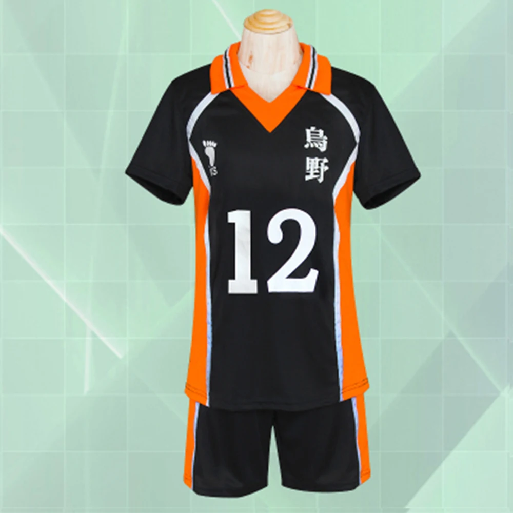 9 видов стилей Haikyuu Cosplay Костюм Аниме Karasuno старшая школа волейбол клуб Hinata Shyouyou