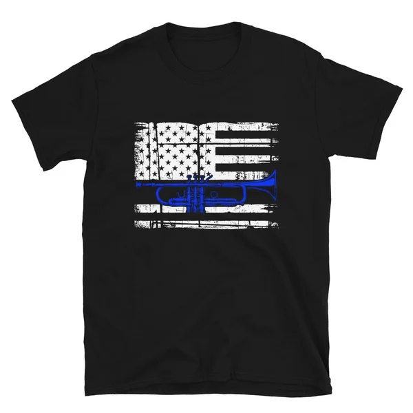 

USA Gift American Trombonist Musical Instrument Trombone T-Shirt