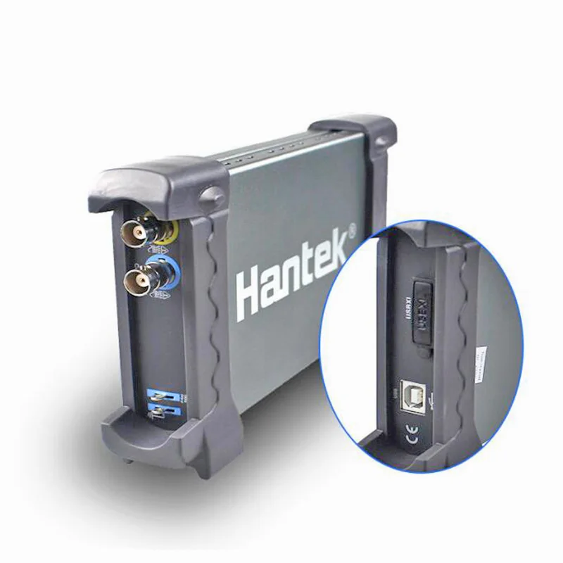 Hantek официальный 6022BE ноутбук USB цифровой осциллограф 2 канала 20 МГц Портативный Osciloscope 6022BL
