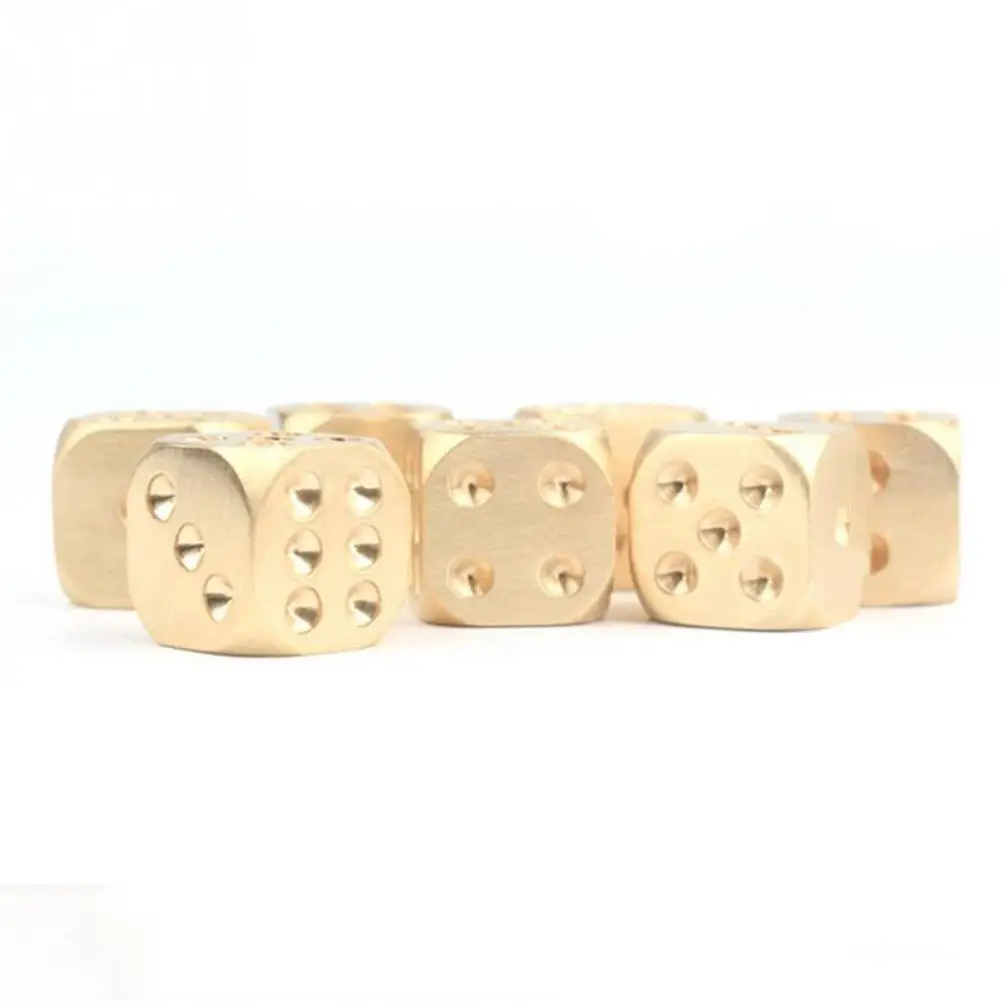 5 шт. латунные кости из чистой меди металлические твердые ручная полировка товары