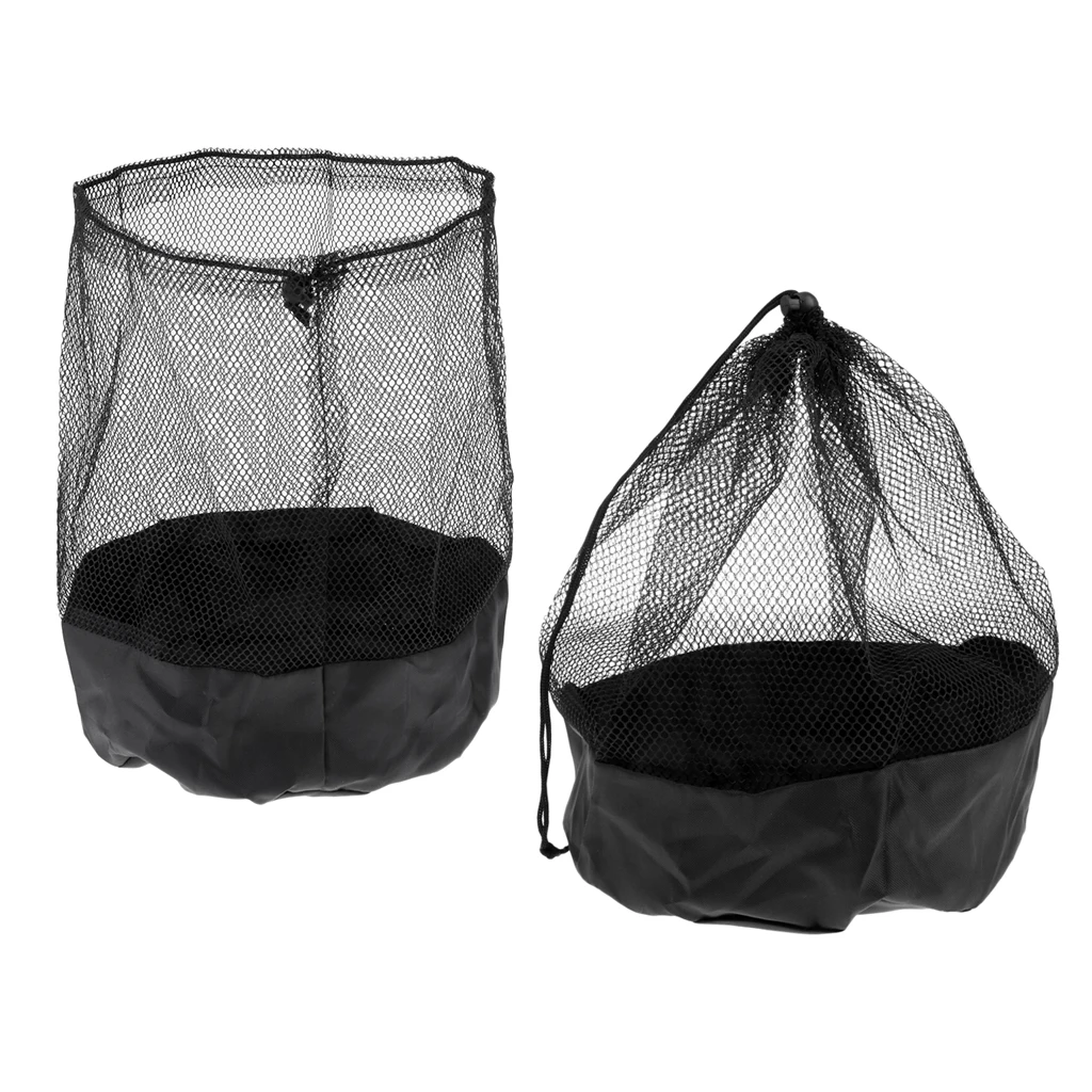 

Sports Cones Carry Bag w/ Drawstring Football Training Equipment Team Sports Pack of 2