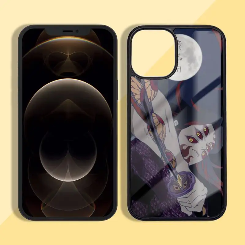 

Anime Demon Slayer Phone Case Silicone TPU+PC For iPhone 11 12 mini Pro MAX 5 6 7 8 Plus Samsung Note20 10 Plus S7 8