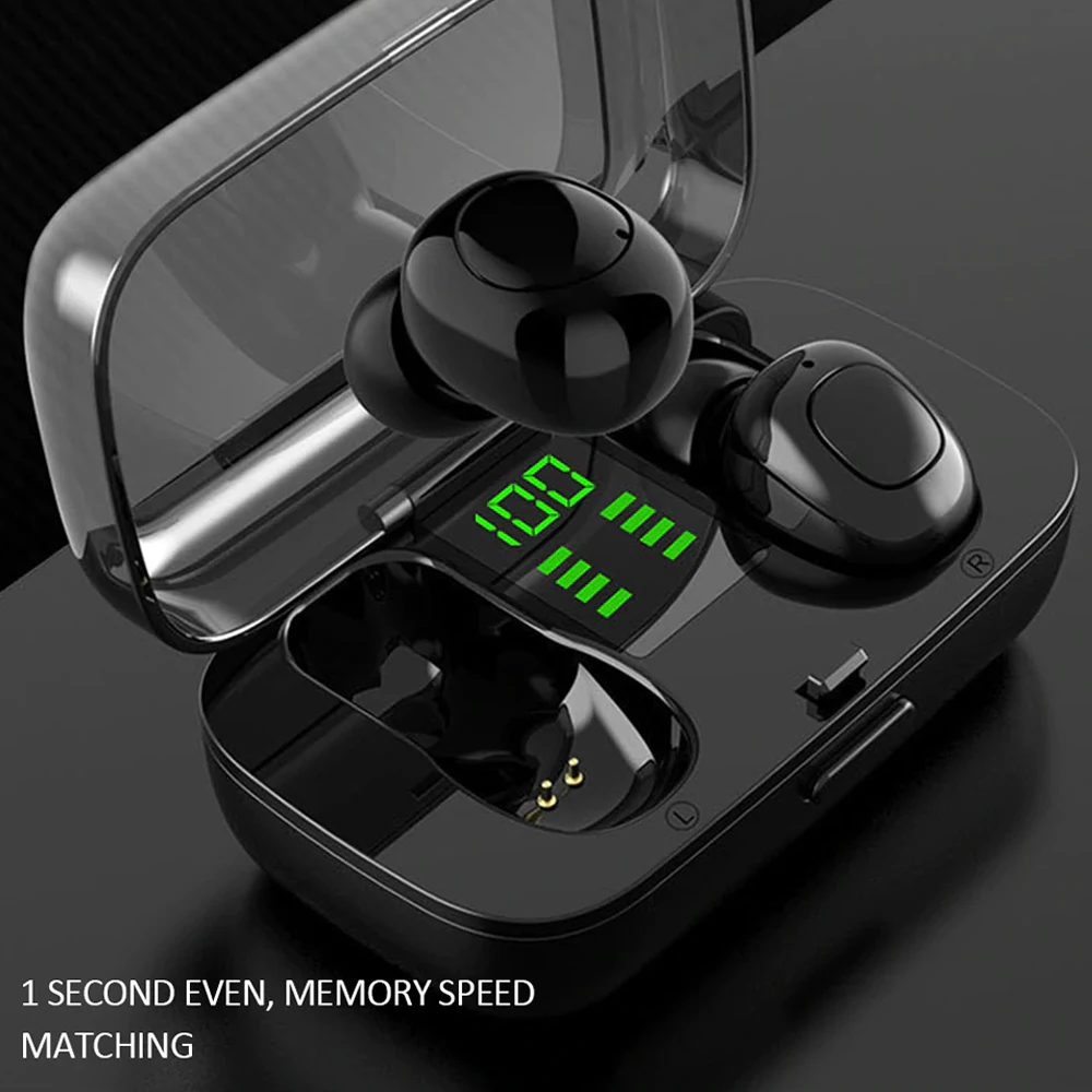 TWS 6D объемные стереонаушники IPX6 водонепроницаемые наушники беспроводная BT