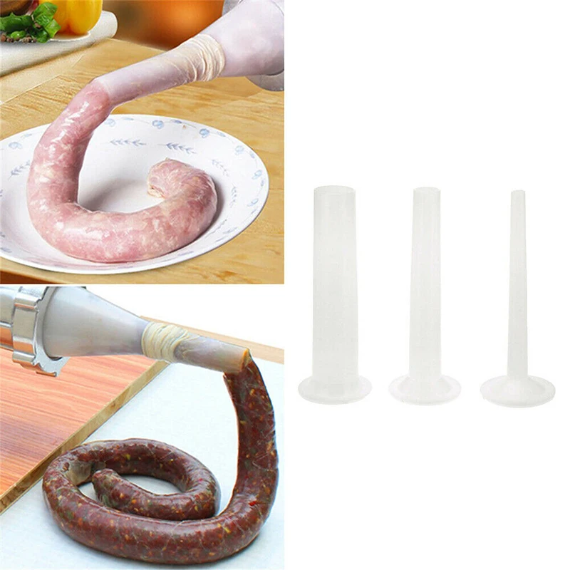 3 шт./компл. колбаса машина завалки мясо трубка ручной работы для приготовления