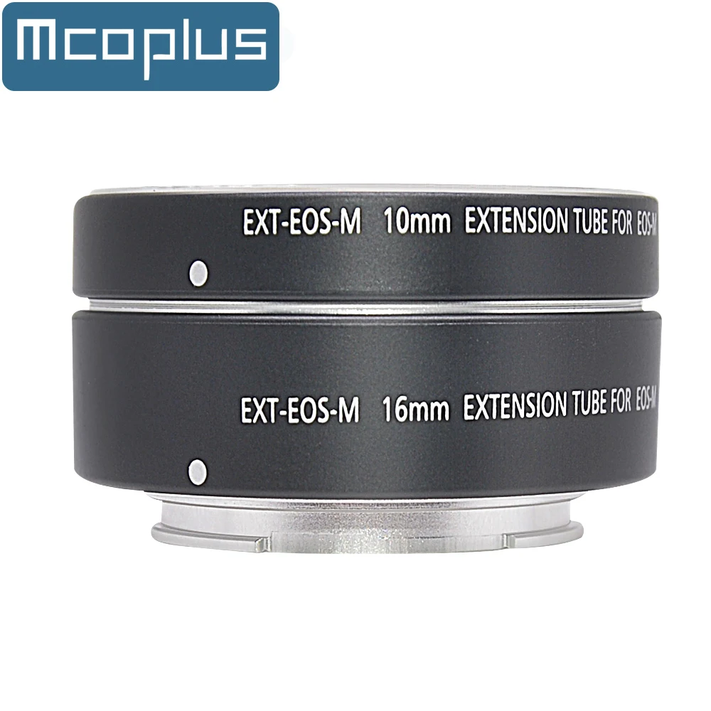 

Mcoplus Auto Focus AF Macro Extension Tube Ring Set 10mm 16mm for Canon EF-M EOS M1 M2 M3 M5 M6 M10 M50 M100 M6II M50II Camera