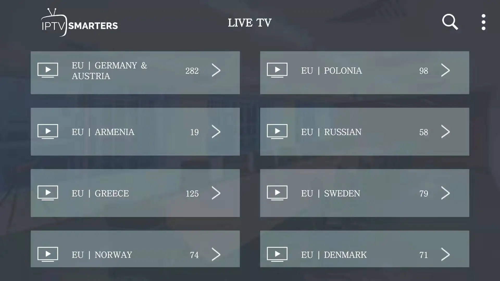 Европа IPTV Германия IPTV французский IPTV 2000+ live Free VOD Поддержка Android m3u enigma2 mag250 TVIP 2000+ Vod