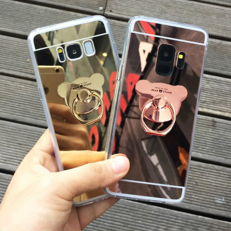 Зеркальный чехол для Samsung S10 Lite 2020 S8 S9 Plus S20 Ultra A51 A71 A6 A7 A8 A9 A10 A20 A30 A50 M10 M20 | Мобильные