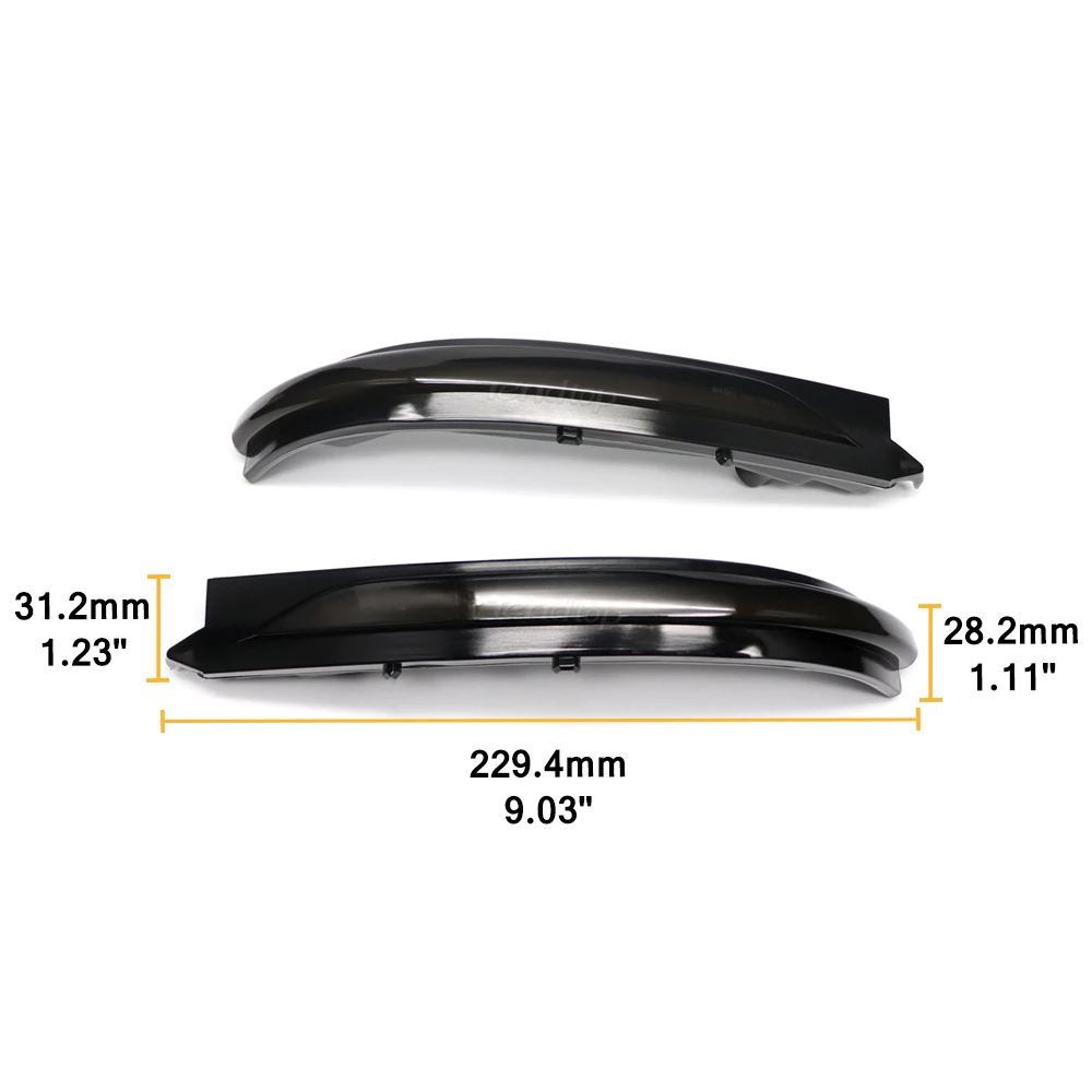 Светодиодный последовательный указатель поворота заднее зеркало боковой