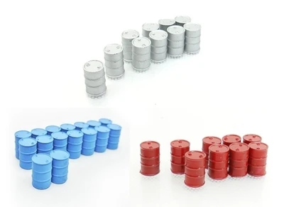 10 шт. Diy 1: 87 имитация барабана Масляная Станция модель железной дороги грузовая