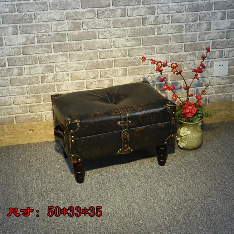 Современный и простой американский стул для хранения обуви обувь скамейка диван