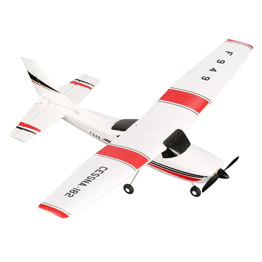 

WLtoys F949 2.4G 3Ch RC Airplane Fixed Wing Plane Outdoor toys Drone RTF Upgrade version Digital servo propeller, with Gyroscope