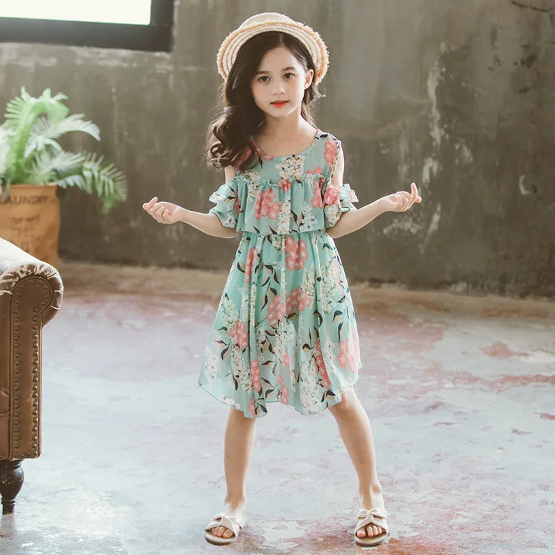 

Spring Autumn Wholesale Kids Long Sleeves Dress Baby Girl Dress Kids Lace Mesh Dress
