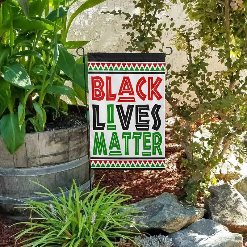 Черный LIVES MATTER I Can't BREATHE Flag ручной флаг наружный знак мира Знак справедливости